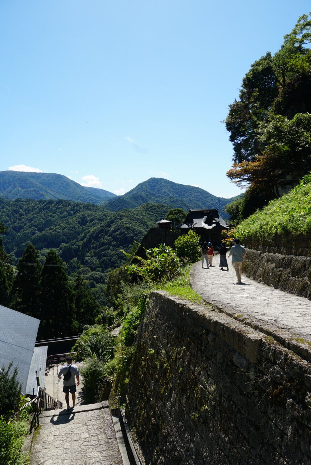 Viewpoint at Yamadera temple