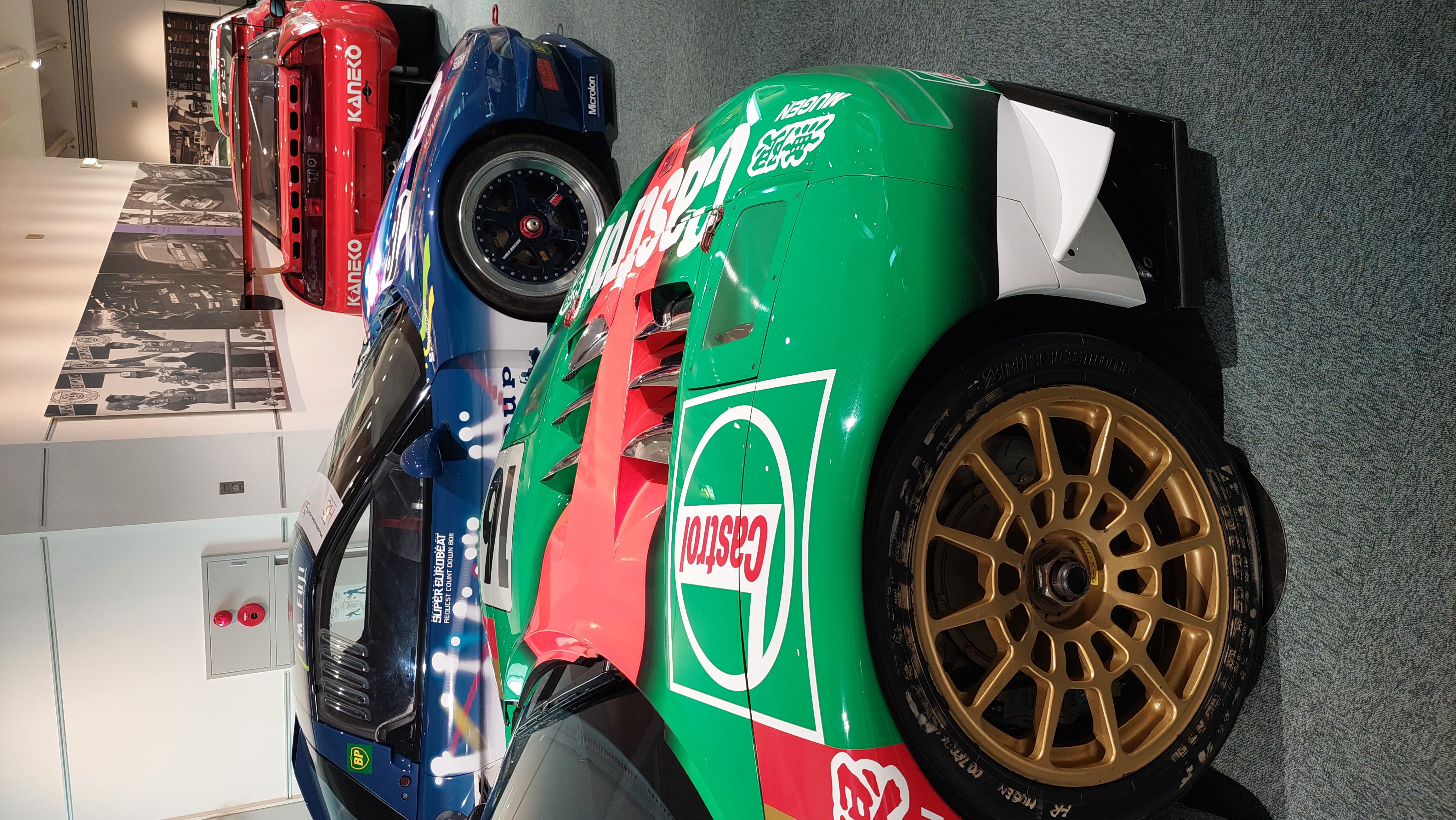 Castrol Honda NSX in green and red livery with gold BBS wheels, one of the most iconic JGTC liveries