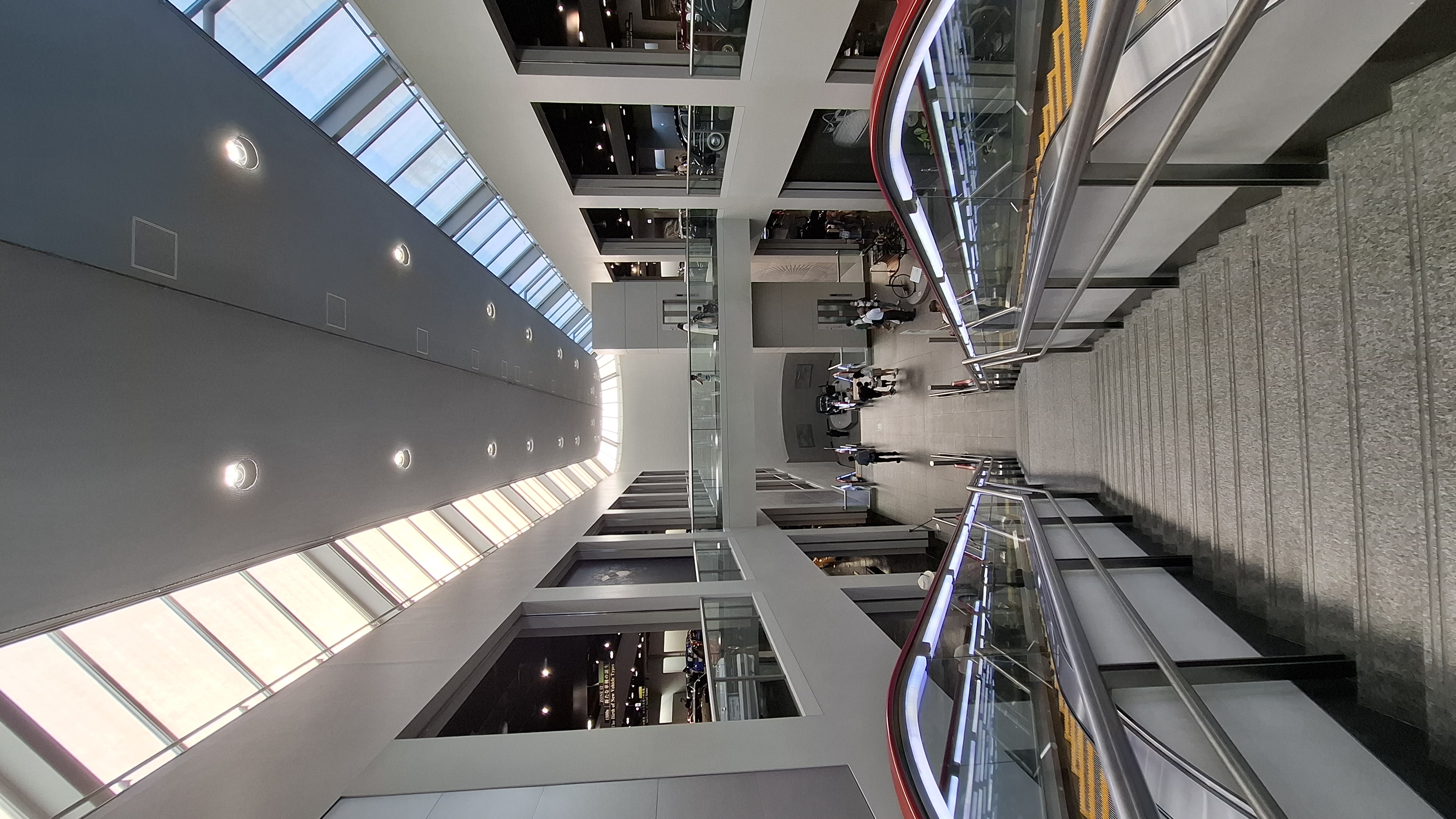 Toyota Automobile Museum multi-level atrium